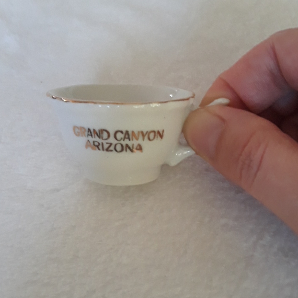 Mini Grand Canyon Arizona collectable teacup